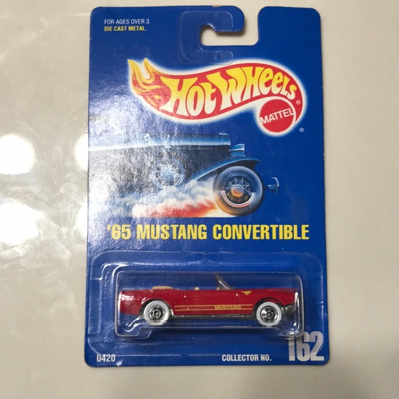 Hot wheels and matchbox Other - HotWheels Mint condition white walls 1965 convertible Ford mustang made in 1991